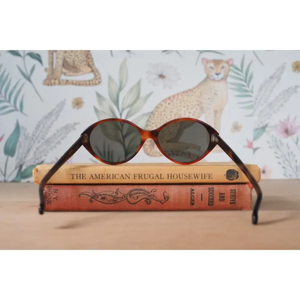 Vintage 1960s Mod Sunglasses Made in USA Multicolor Retro Midcentury NOS
